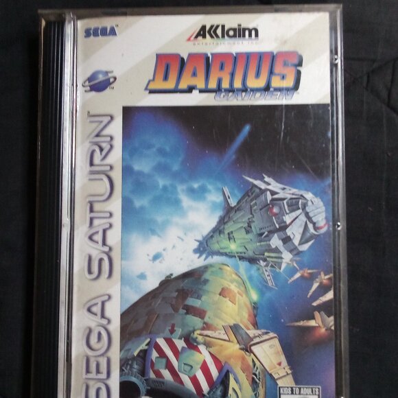 Darius Gaiden Sega Saturn Game CIB Registration Card